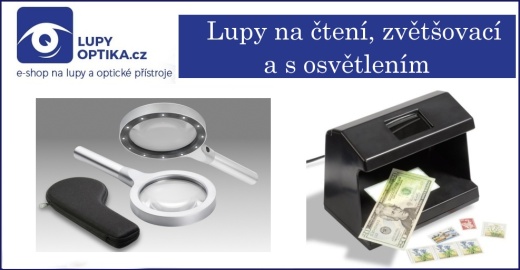 Lupy-optika.cz - ideální pomocník pro sběratele mincí a bankovek