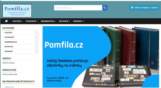 Pomfila.cz - sběratelský ráj - numismatika